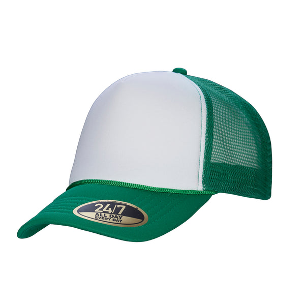 CSW 24/7 Retro 5-Panel Foam Snap Back Trucker Cap - H08210