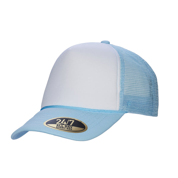 CSW 24/7 Retro 5-Panel Foam Snap Back Trucker Cap - H08210