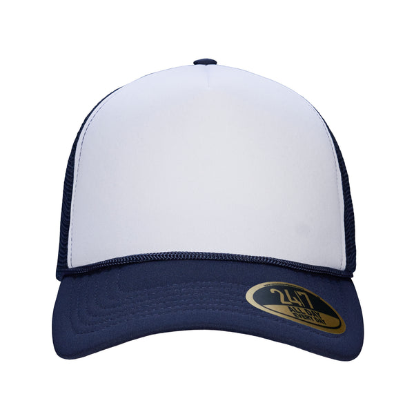 CSW 24/7 Retro 5-Panel Foam Snap Back Trucker Cap - H08210