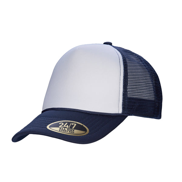 CSW 24/7 Retro 5-Panel Foam Snap Back Trucker Cap - H08210