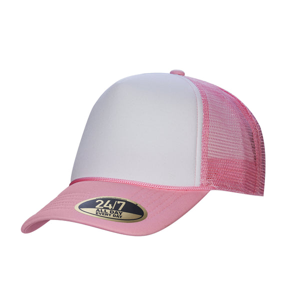 CSW 24/7 Retro 5-Panel Foam Snap Back Trucker Cap - H08210