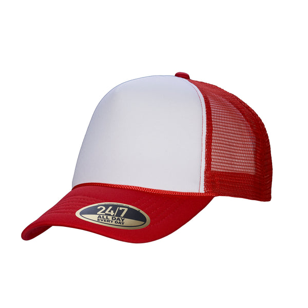 CSW 24/7 Retro 5-Panel Foam Snap Back Trucker Cap - H08210