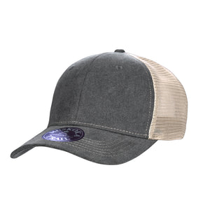 Pigment Dyed Snap Back Trucker Cap — Muskoka Trail Garment Co. H08360