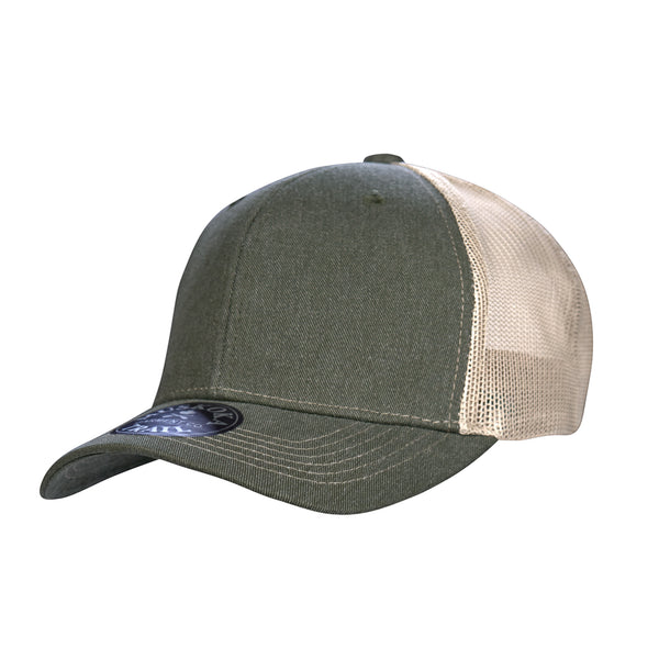 Muskoka Trail Garment Co. Pigment Dyed Snap Back Trucker Cap - H08360
