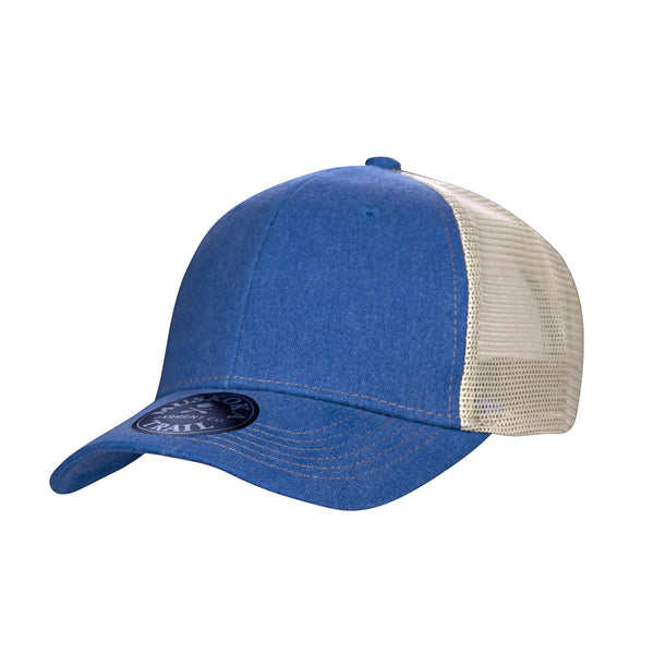 Muskoka Trail Garment Co. Pigment Dyed Snap Back Trucker Cap - H08360