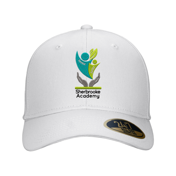 Embroidered Sherbrooke Academy Snapback Hat
