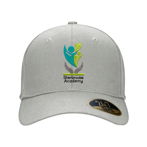 Embroidered Sherbrooke Academy Snapback Hat