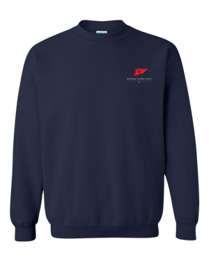Adult Embroidered Hudson Yacht Club Crewneck - Personalized