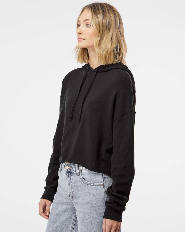 Independent Trading Co. - Women’s Lightweight Crop Hooded Sweatshirt - AFX64CRP