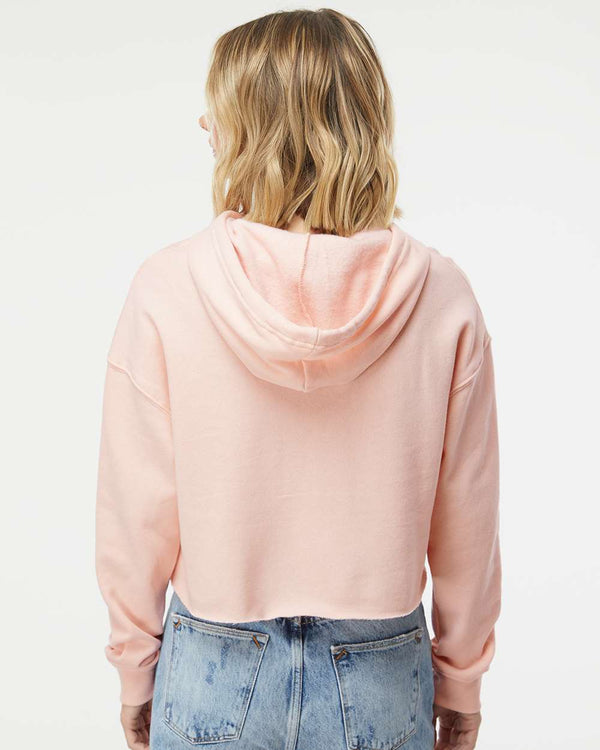 Independent Trading Co. - Women’s Lightweight Crop Hooded Sweatshirt - AFX64CRP