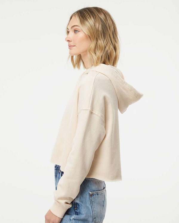 Independent Trading Co. - Women’s Lightweight Crop Hooded Sweatshirt - AFX64CRP