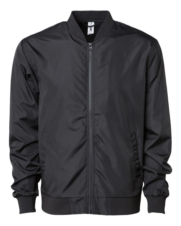 Embroidered Independent Trading Co. - Lightweight Bomber Jacket
