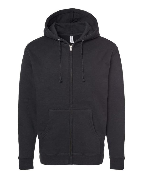 Independent Trading Co. Sweat à capuche zippé épais unisexe - IND4000Z