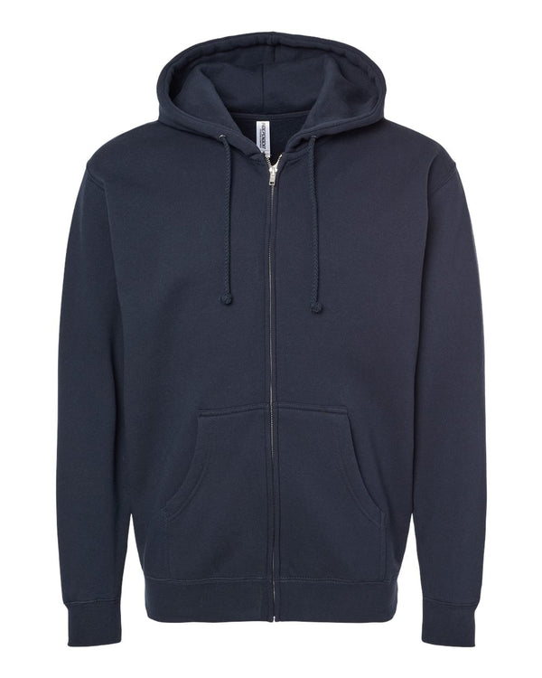 Independent Trading Co. Sweat à capuche zippé épais unisexe - IND4000Z