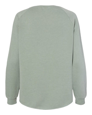 Women's California Wave Wash Crewneck Sweatshirt — Independent Trading Co. PRM2000
