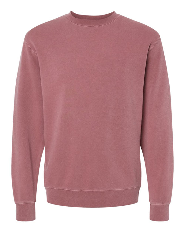 Independent Trading Co. - Sweat-shirt col rond pigmenté mi-épais - PRM3500