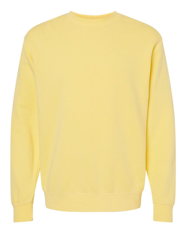 Independent Trading Co. - Sweat-shirt col rond pigmenté mi-épais - PRM3500