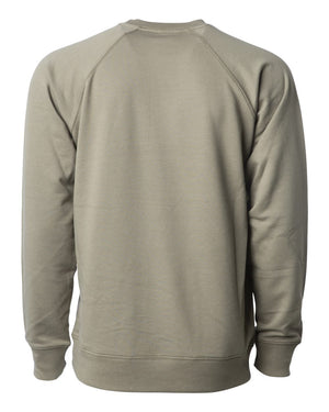 Icon Lightweight Loopback Terry Crewneck Sweatshirt — Independent Trading Co. SS1000C