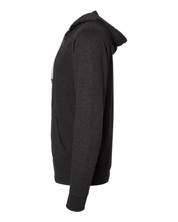Independent Trading Co. - Icon Lightweight Loopback Terry Full-Zip Hooded Sweatshirt - SS1000Z