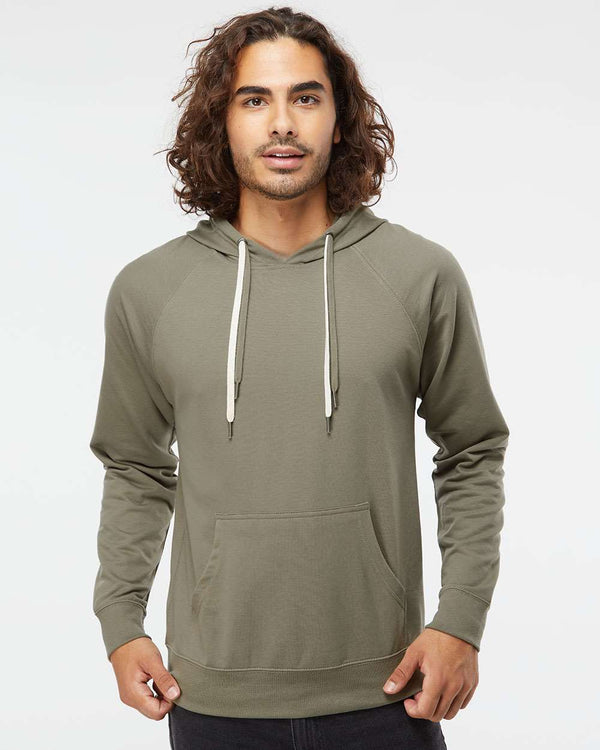 Independent Trading Co. - Sweat à capuche Icon léger en éponge Loopback - SS1000