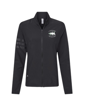 Embroidered Club Équestre Les Forestiers - Adidas Full Zip Women's Jacket