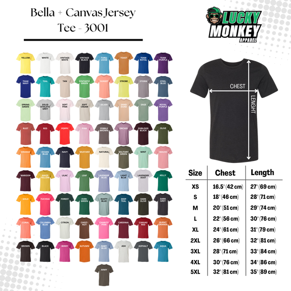 Bella + Canvas 3001 Unisex T-Shirt