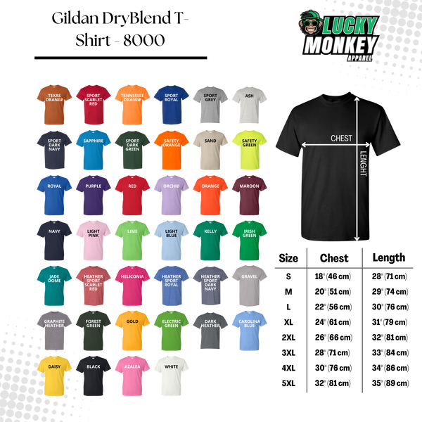 Gildan - DryBlend® T-Shirt - 8000
