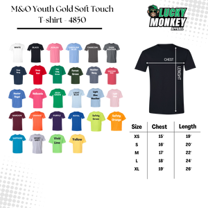 T-shirt Gold Soft Touch pour jeune