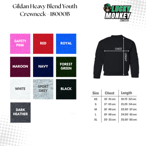 Heavy Blend Youth Crewneck