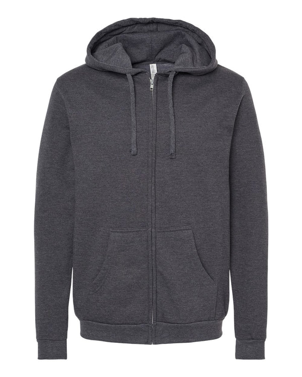 Sweat à capuche zippé unisexe en polaire personnalisé M&amp;O - 3331