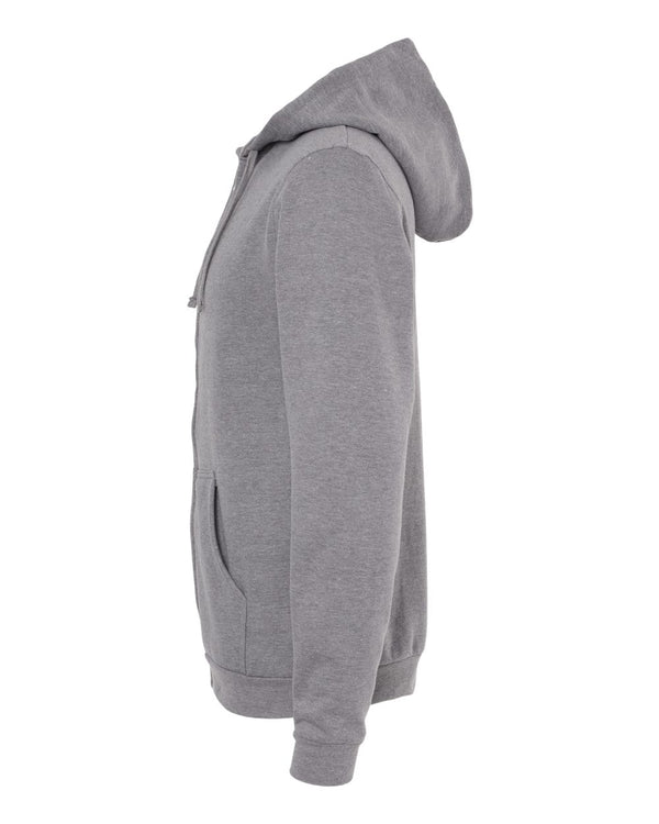 Custom M&O - Unisex Zipper Fleece Hoodie - 3331