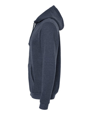 Unisex Zipper Fleece Hoodie — M&O 3331