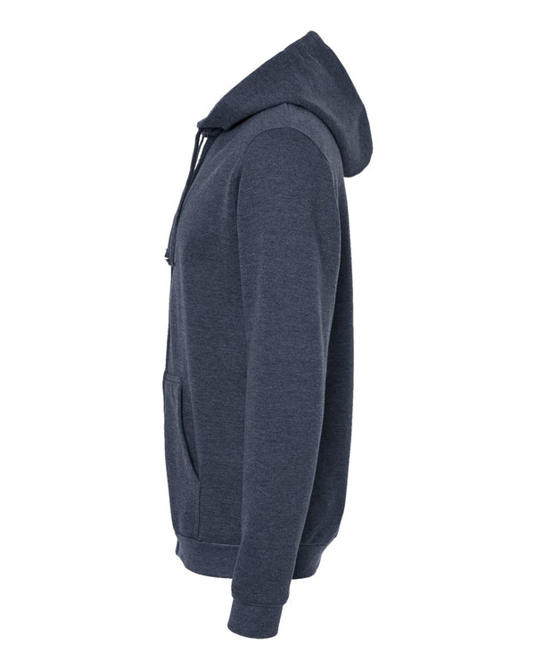 Custom M&O - Unisex Zipper Fleece Hoodie - 3331