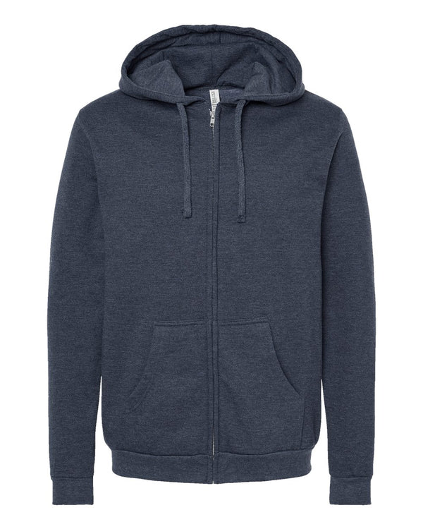 Sweat à capuche zippé unisexe en polaire personnalisé M&amp;O - 3331