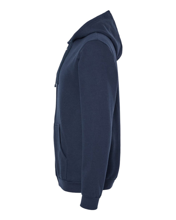 Custom M&O - Unisex Zipper Fleece Hoodie - 3331
