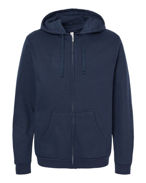 Unisex Zipper Fleece Hoodie — M&O 3331