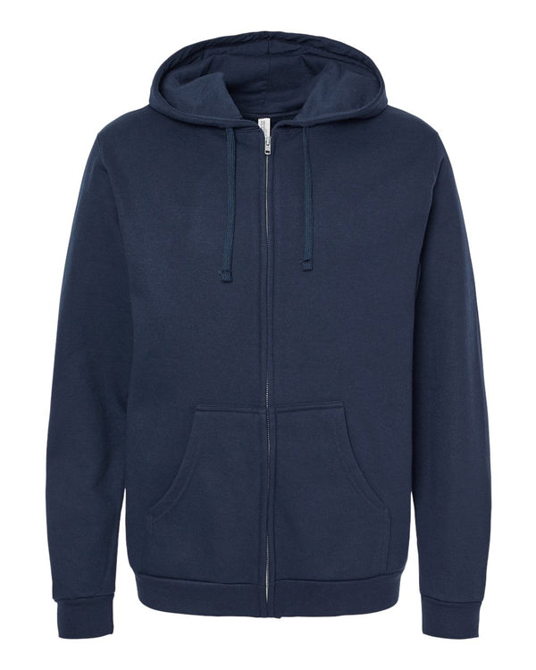 Sweat à capuche zippé unisexe en polaire personnalisé M&amp;O - 3331