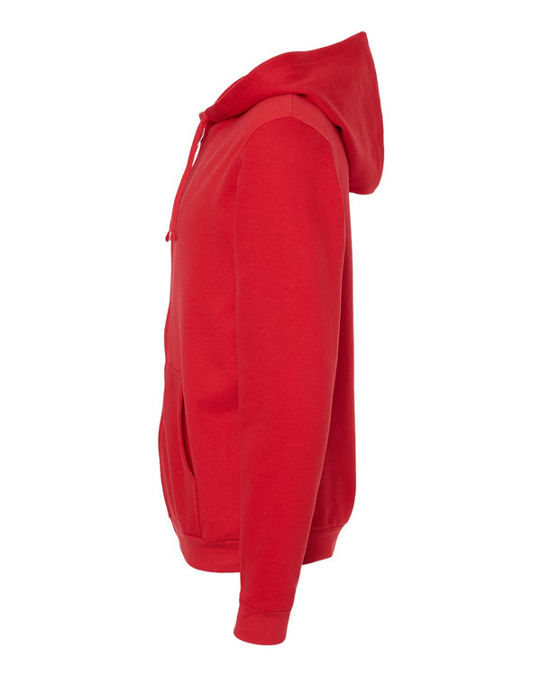 Custom M&O - Unisex Zipper Fleece Hoodie - 3331