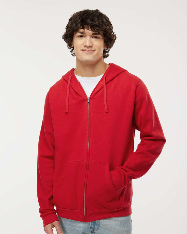 Sweat à capuche zippé unisexe en polaire personnalisé M&amp;O - 3331