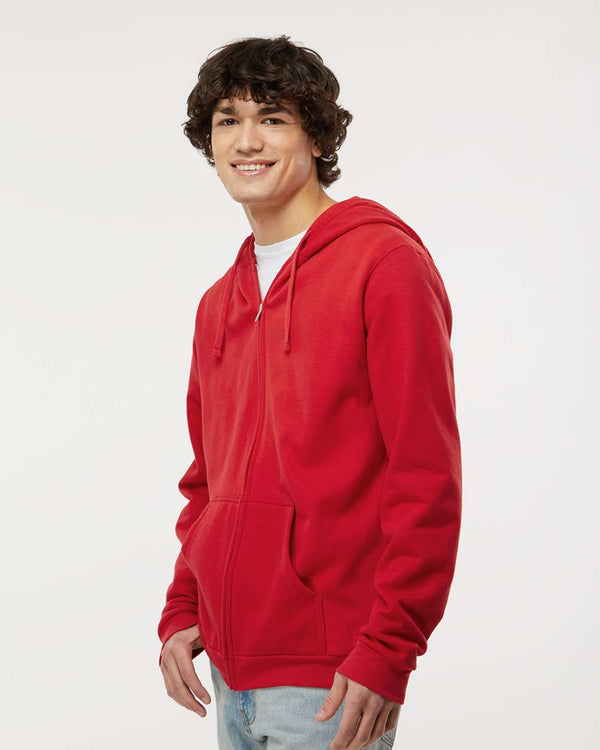 Sweat à capuche zippé unisexe en polaire personnalisé M&amp;O - 3331