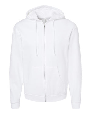 Unisex Zipper Fleece Hoodie — M&O 3331
