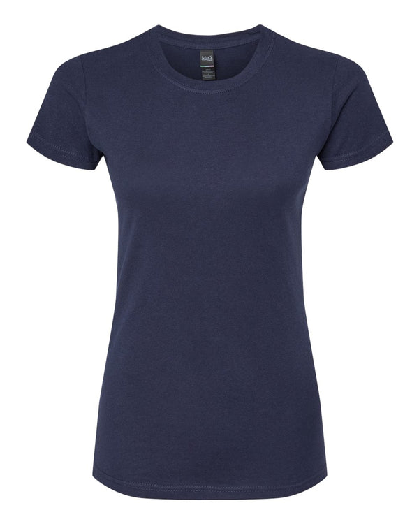 M&O - Women's Fine Jersey T-Shirt - 4513