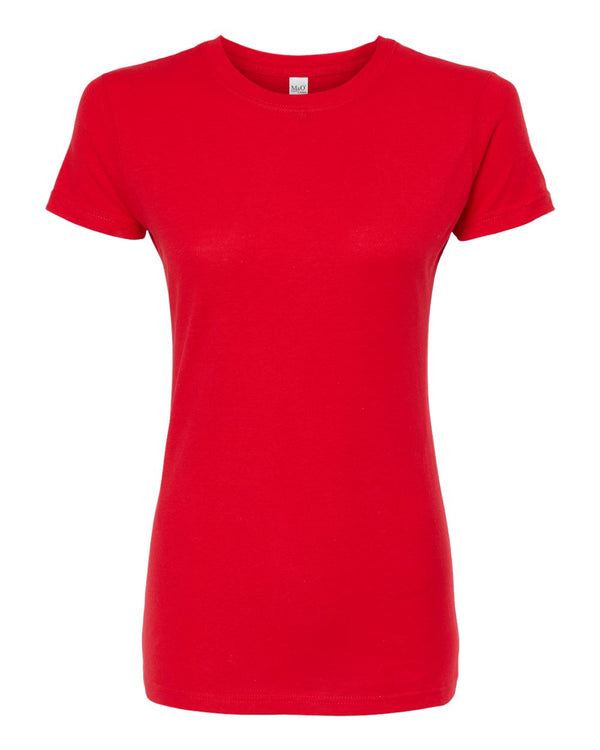 M&O - Women's Fine Jersey T-Shirt - 4513