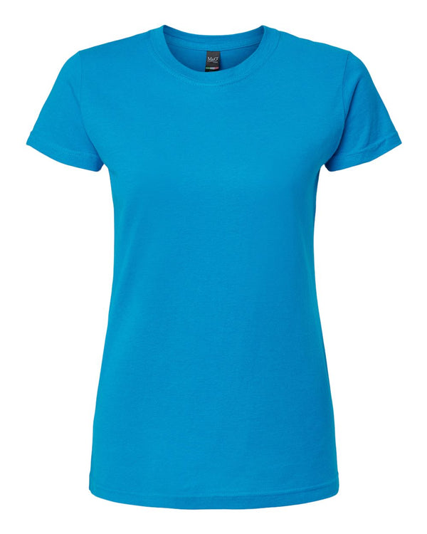 M&O - Women's Fine Jersey T-Shirt - 4513