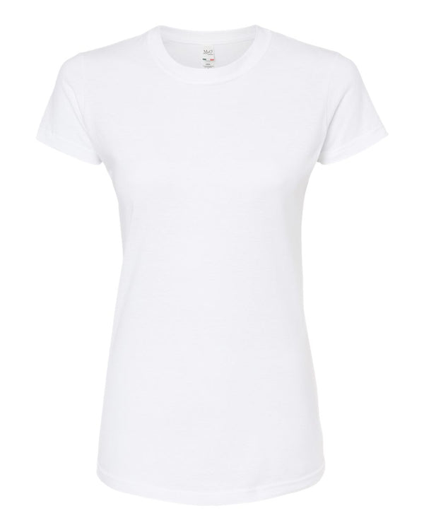 M&O - Women's Fine Jersey T-Shirt - 4513