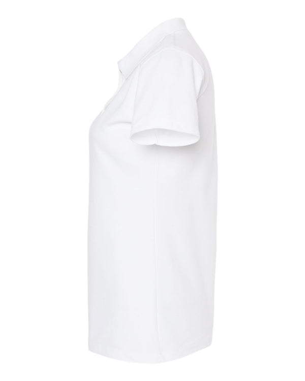 M&O - Women's Ringspun Pique Polo - 7600