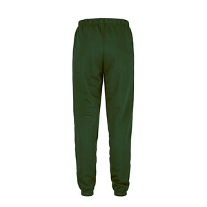 CSW 24/7 P0595Y Dash Youth Fleece Sweatpants — back view - Forest Green