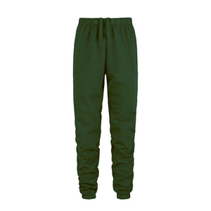 CSW 24/7 P00595 Dash Adult Fleece Sweatpants — front view - Forest Green