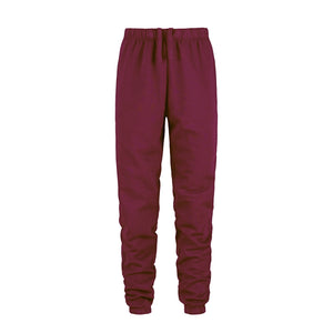 CSW 24/7 P00595 Dash Adult Fleece Sweatpants — front view - Maroon