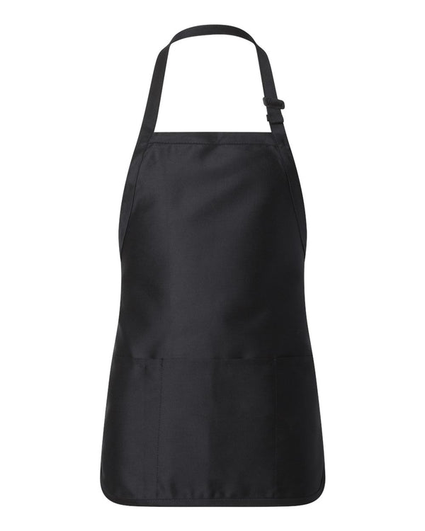 Full-Length Apron with Pouch Pocket 4250
